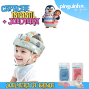 Chapéu De Proteção Infantil Capacete De Segurança Para Bebês Ajustável